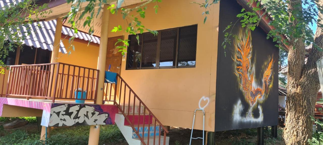 Pai River Jam Hostel & Campground Ngoại thất bức ảnh