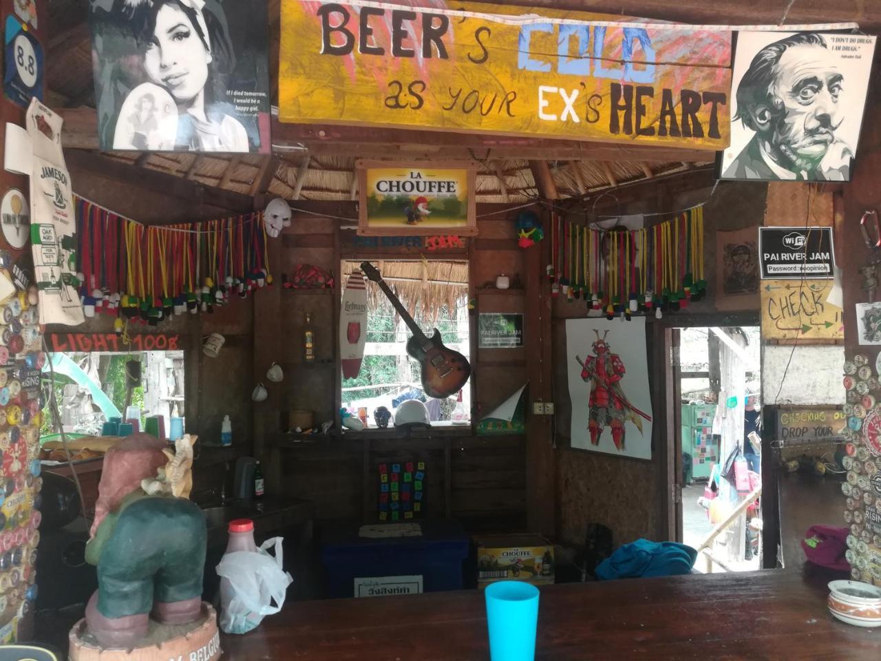 Pai River Jam Hostel & Campground Ngoại thất bức ảnh